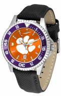 Clemson Tigers Competitor AnoChrome Men's Watch - Color Bezel