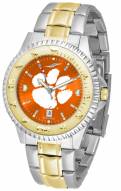 Clemson Tigers Competitor Two-Tone AnoChrome Men's Watch