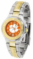 Clemson Tigers Competitor Two-Tone AnoChrome Women's Watch