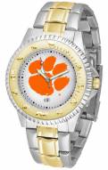 Clemson Tigers Competitor Two-Tone Men's Watch