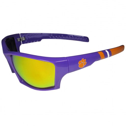 Clemson Tigers Edge Wrap Sunglasses