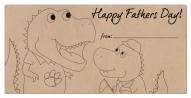 Clemson Tigers Father's Day Coloring Sign