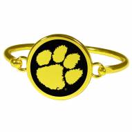Clemson Tigers Gold Tone Bangle Bracelet