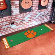 Clemson Tigers Golf Putting Green Mat