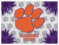 Clemson Tigers Logo Canvas Print