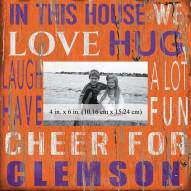 Clemson Tigers In This House 10" x 10" Picture Frame