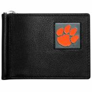 Clemson Tigers Leather Bill Clip Wallet