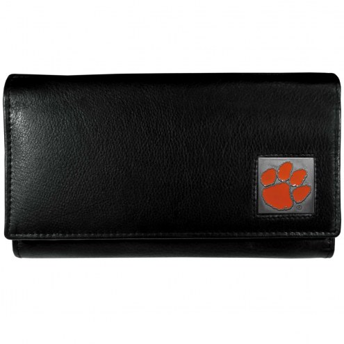 Clemson Tigers Leather Women's Wallet
