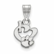 Clemson Tigers Sterling Silver Small Pendant