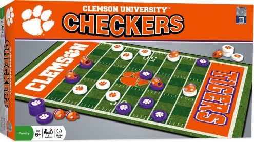 Clemson Tigers Checkers