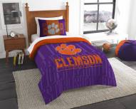 Clemson Tigers Modern Take Twin Comforter Set
