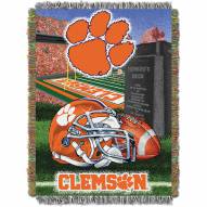 Clemson Tigers NCAA Woven Tapestry Throw Blanket