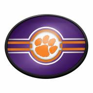 Clemson Tigers Oval Slimline Lighted Wall Sign