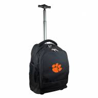 Clemson Tigers Premium Wheeled Backpack