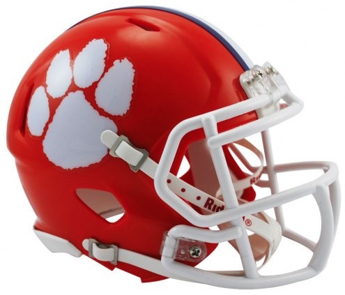 Clemson Tigers Riddell Speed Mini Collectible Football Helmet