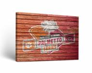 Clemson Tigers Rivalry Weathered Canvas Wall Art