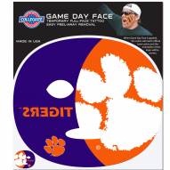 Clemson Tigers Set of 4 Game Day Faces