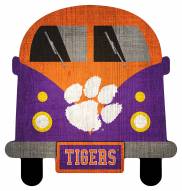 Clemson Tigers Team Bus Sign