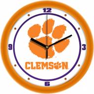Clemson Tigers Traditional Wall Clock