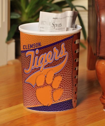 Clemson Tigers Trash Can
