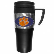 Clemson Tigers Travel Mug w/Handle