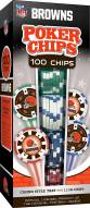 Cleveland Browns 100 Piece Poker Chips