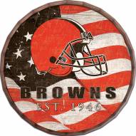 Cleveland Browns 16" Flag Barrel Top