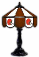 Cleveland Browns 21" Glass Table Lamp