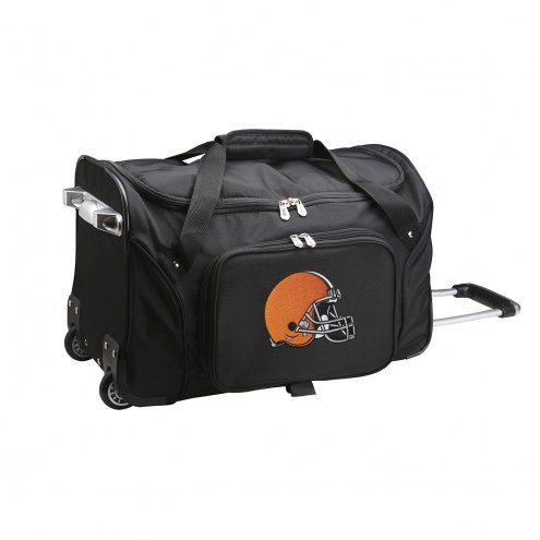 Cleveland Browns 22&quot; Rolling Duffle Bag