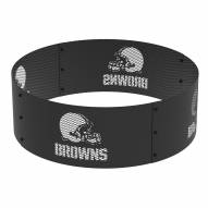 Cleveland Browns 36" Round Steel Fire Ring