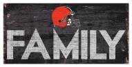 Cleveland Browns 6" x 12" Family Sign