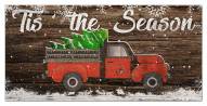 Cleveland Browns 6" x 12" Tis the Season Sign