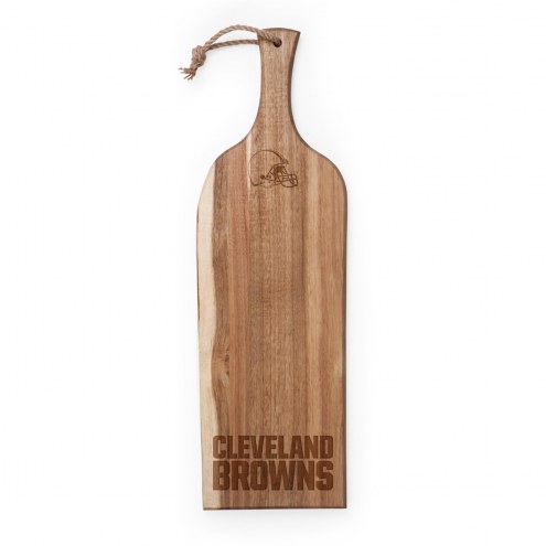 Cleveland Browns Artisan 24&quot; Acacia Serving Plank