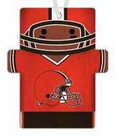 Cleveland Browns Football Player Ornament