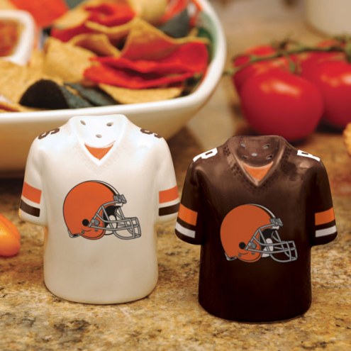 Cleveland Browns Gameday Salt and Pepper Shakers