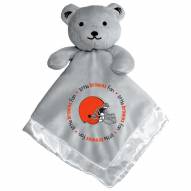 Cleveland Browns Gray Infant Bear Security Blanket