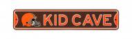 Cleveland Browns Kid Cave Street Sign