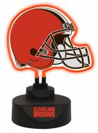 Cleveland Browns Team Logo Neon Light