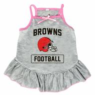 Cleveland Browns NFL Gray Dog Dress