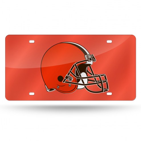 Cleveland Browns NFL Laser Cut License Plate