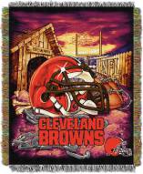Cleveland Browns NFL Woven Tapestry Throw