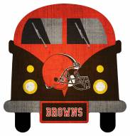 Cleveland Browns Team Bus Sign