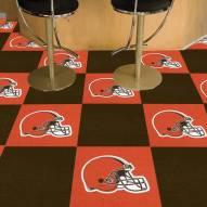 Cleveland Browns Team Carpet Tiles