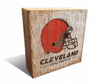Cleveland Browns Team Logo Block