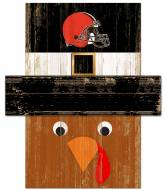 Cleveland Browns Turkey Head Sign