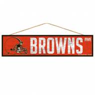 Cleveland Browns Wood Avenue Sign