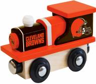 Cleveland Browns Wood Toy Train