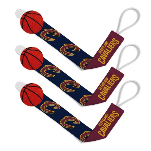 Cleveland Cavaliers Baby Pacifier Clips