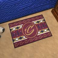 Cleveland Cavaliers Christmas Sweater Starter Rug