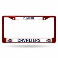 Cleveland Cavaliers Color Metal License Plate Frame
